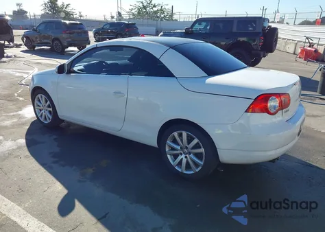 2007 Volkswagen Eos 2.0T from USA, damaged, VIN WVWBA71F07V047088